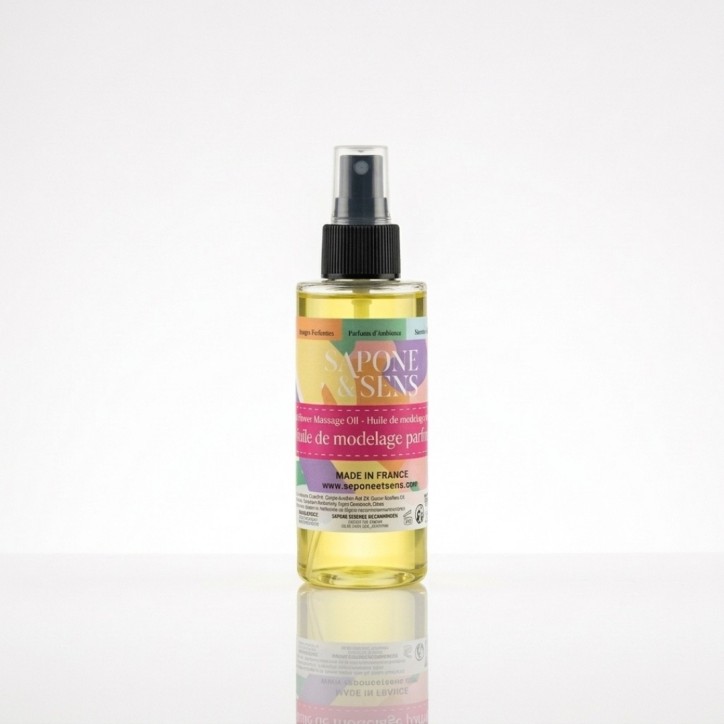 Huile de massage parfumée Fleur d'Hibiscus Huile de massage parfumée Fleur d'Hibiscus