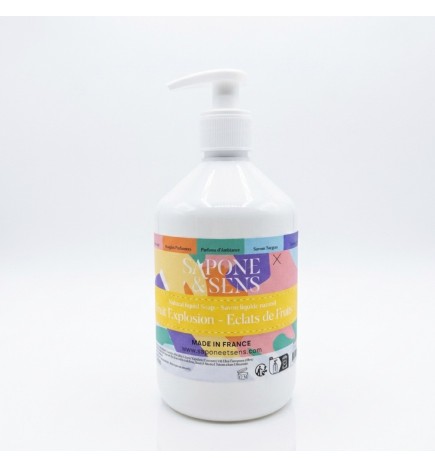 Jabón líquido natural Ráfagas de fruta - Sapone & Sens