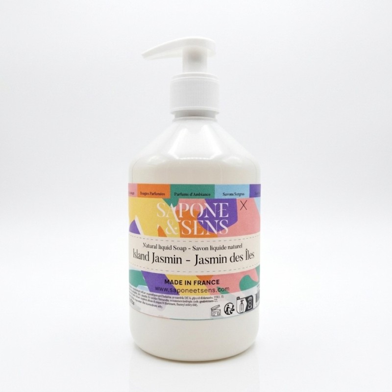 Savon liquide naturel Jasmin des îles