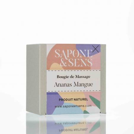 Vela de masaje Piña Mango