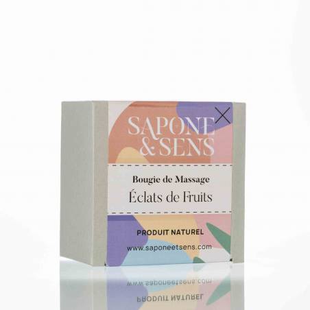 Fruit uitbarstingen massagekaars