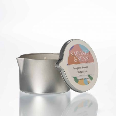 Romantic massage candle