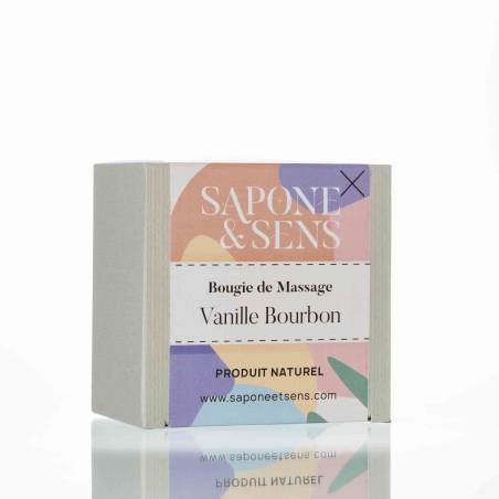 Vela de masaje vainilla Bourbon