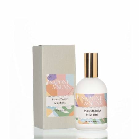 Bruma de Almohada de Almizcle Blanco - Sapone & Sens