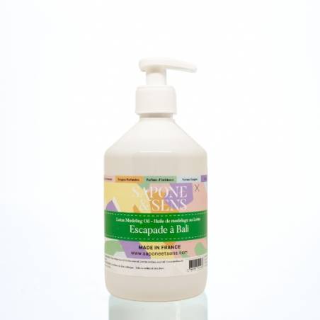 Lotus massageolie - Sapone & Sens