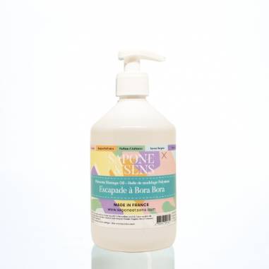Aceite de masaje polinesio - Sapone & Sens