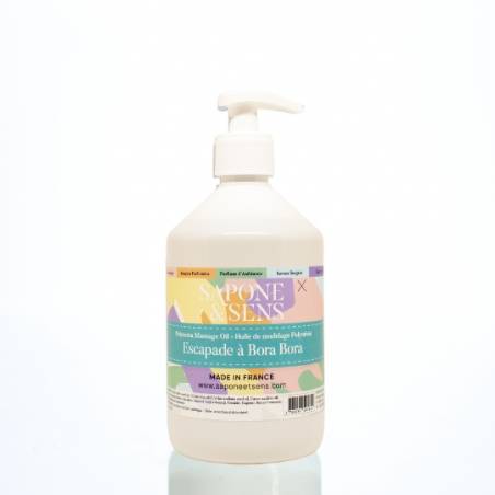 Aceite de masaje polinesio - Sapone & Sens