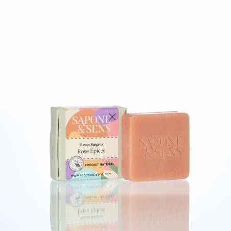Mini-Seife Rose Gewürze - Sapone & Sens