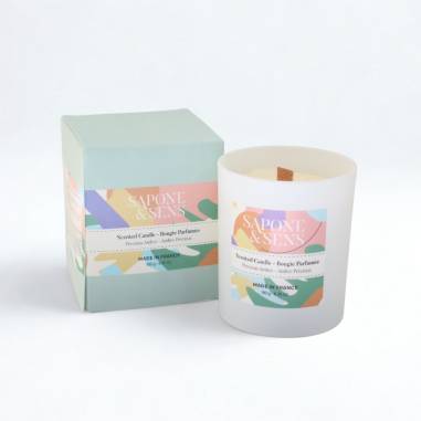 Vela perfumada de ámbar - Sapone & Sens