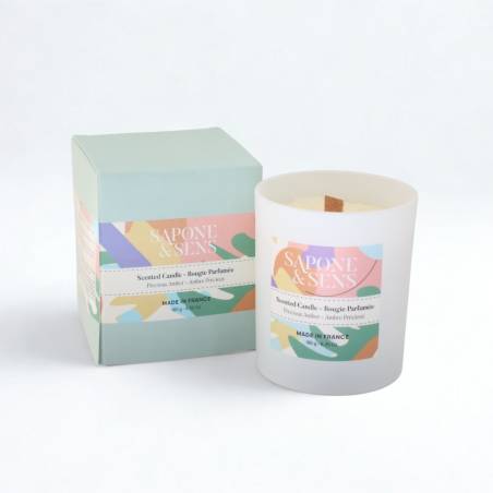 Bougie Parfumée Ambre Précieux - Sapone & Sens